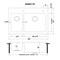 Ruvati 33"x22" Drop-in Topmount Kitchen Sink 16 Gauge SS 30/70 Double Bowl RVM5176 - alternate 3
